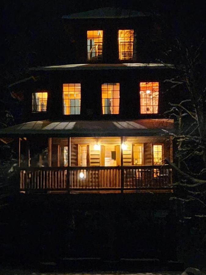 The Eagle'S Nest Treehouse Cabin パーマー エクステリア 写真